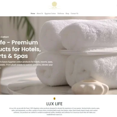 Lux Life Website