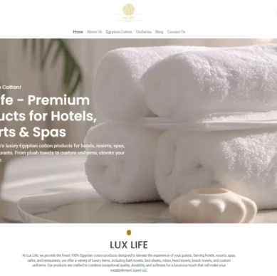 Lux Life Website
